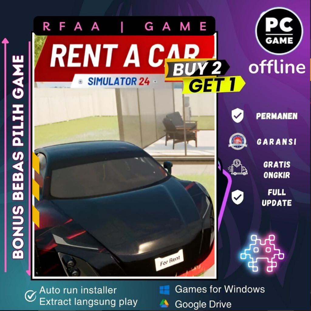 Jual Rent a Car Simulator 24 - Game PC - Game Laptop - Pc Games - DL ...