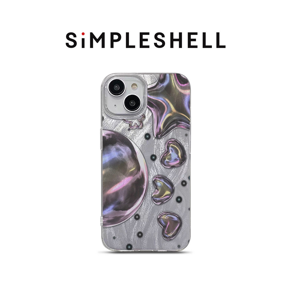 Jual Simpleshell Hologram Feather Case for iPhone 11 13 12 14 15 16 ...
