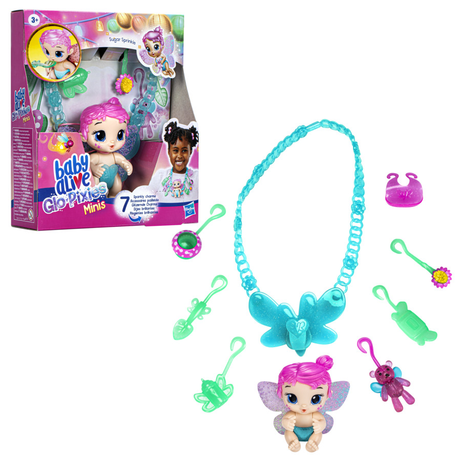 Jual Toys Kingdom Baby Alive Glo Pixies Minis Sugar Sprinkle F5843 Toys ...