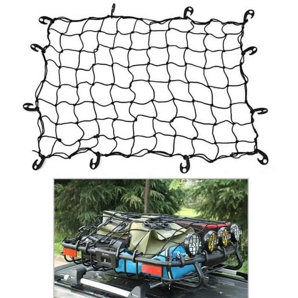 Jual 120*90CM Jaring Atap Mobil Cargo Net Atas Atap Mobil Interior ...