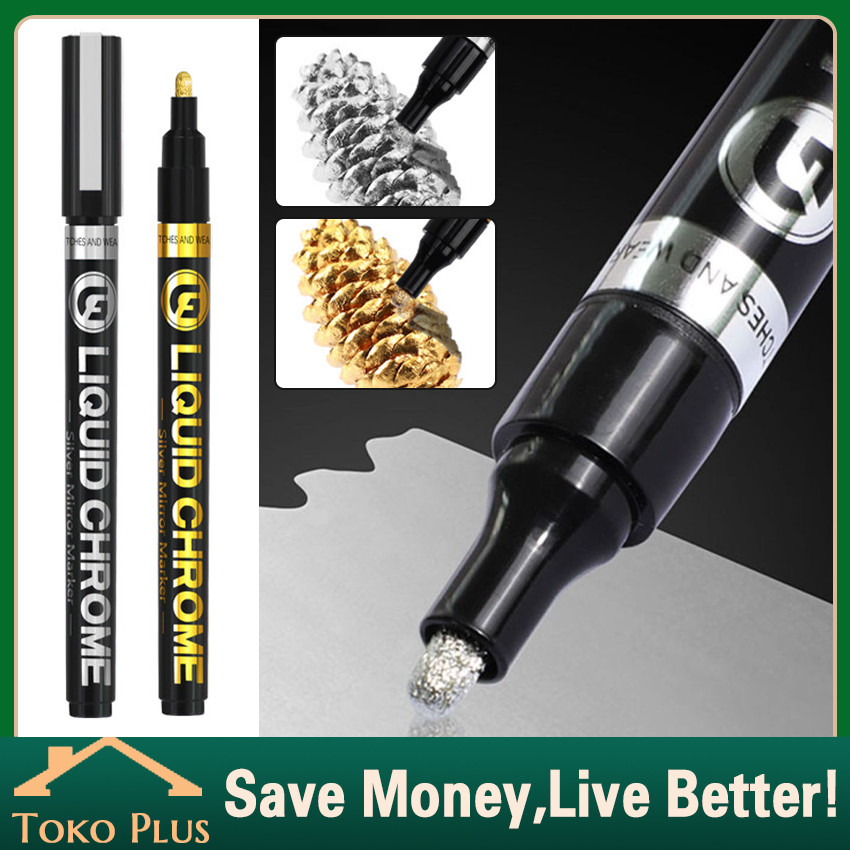 Spidol Molotow Liquid Chrome 5mm Jual Spidol Chrome Permanen