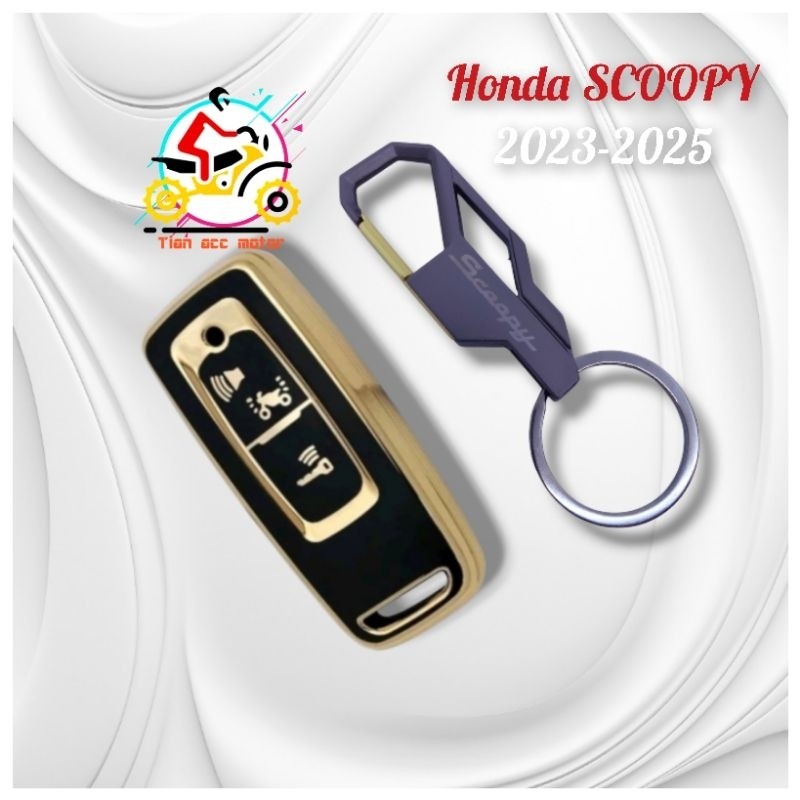 Jual paket gantungan kunci keyles SCOOPY dan cover remote NEW SCOOPY ...