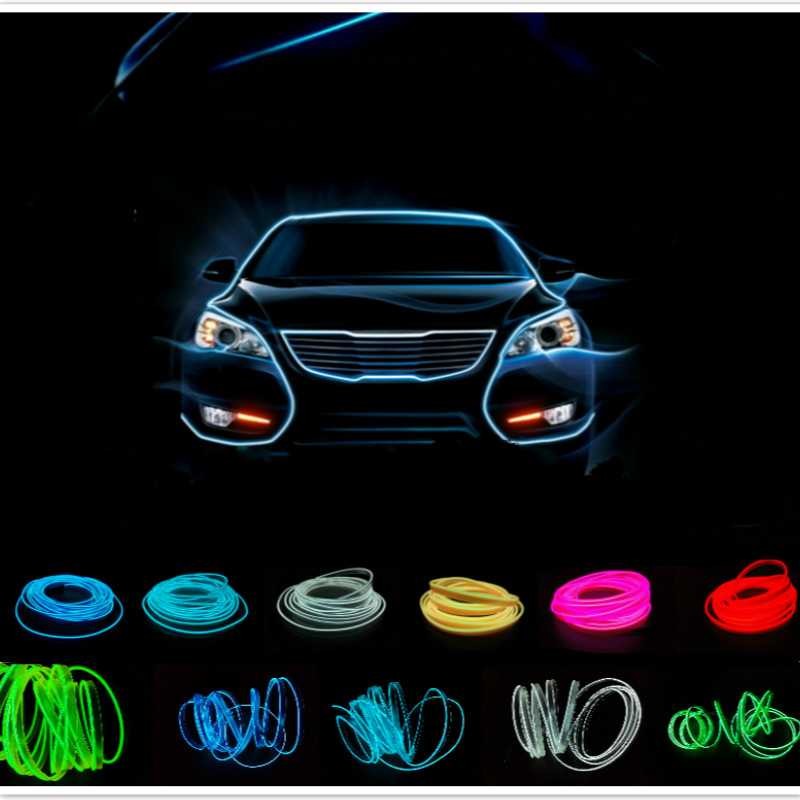 Jual Lampu Hias Mobil Neon Flex Car Interior 3 Meter Port Mobil Plug ...