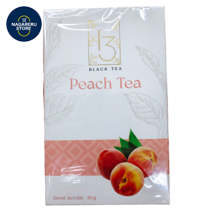 Jual T3 black tea peach tea 30gr | Shopee Indonesia