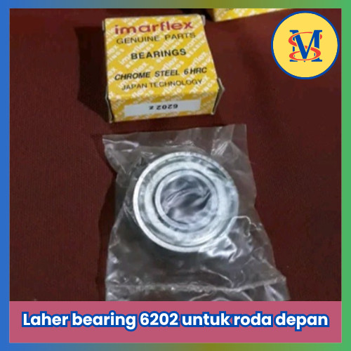 Jual Laher Bearing 6202 Roda Depan Vespa PXE Excel Exclusive Spartan ...