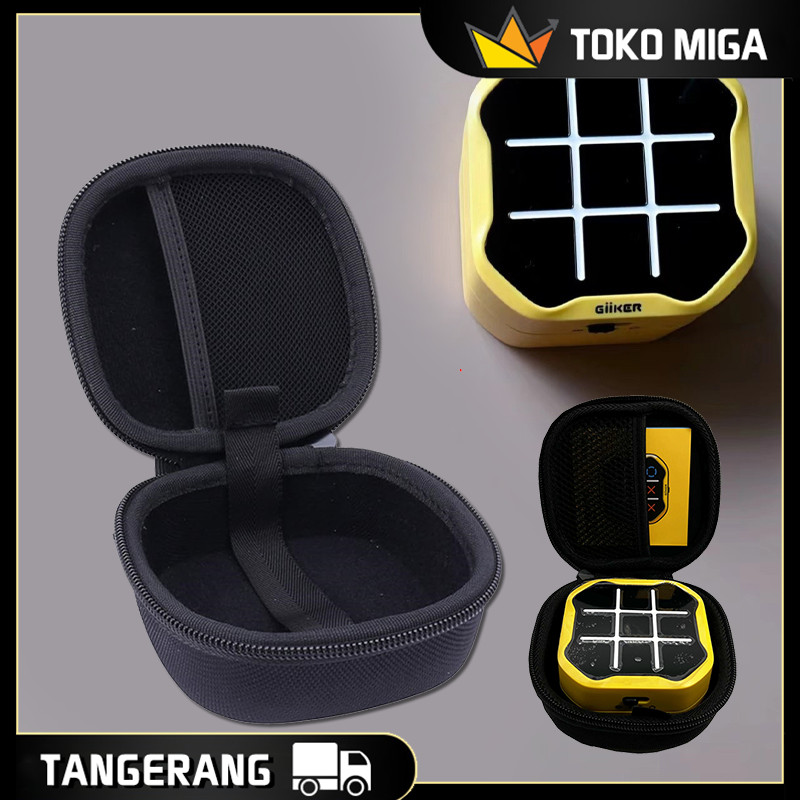 Lebakort Custodia Rigida Da Viaggio Per Gioco GiiKER Infinite Tic-Tac-Toe Bolt | Protezione Antiurto (Nero+Rosso) - 4