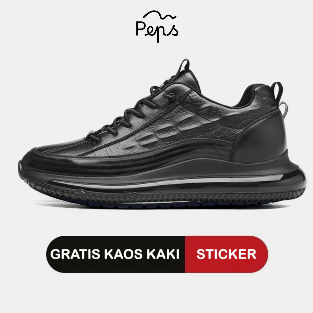 Jual Pep’s sepatu sneakers pria olahraga running sport anti slip murah ...