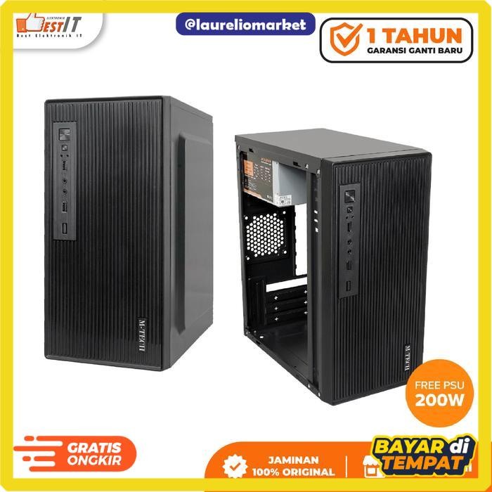 Jual Casing Komputer PC Case H1 Micro ATX Mini ITX MTECH with PSU 200W ...