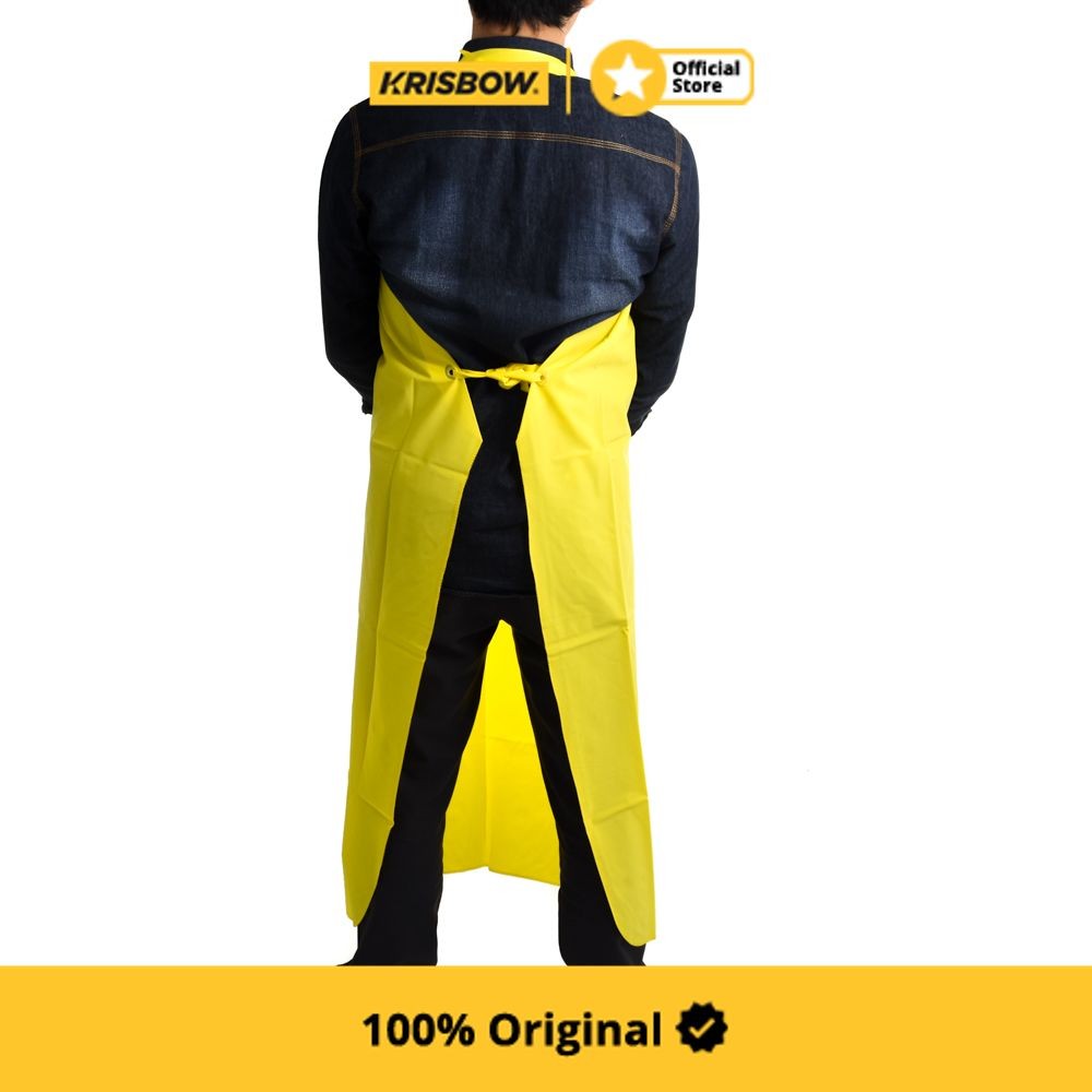 Jual Krisbow Apron Laboratorium Pvc - Kuning | Shopee Indonesia