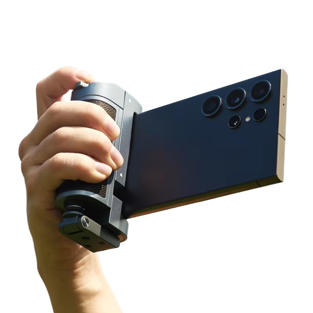 Jual Phone Camera Grip with Bluetooth, Hidden Selfie Stick Stand Multi ...