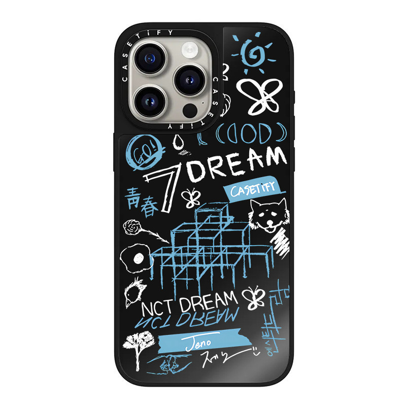 Jual CASETIFY NCT DREAM Kasus telepon cermin untuk iPhone 16 15Pro