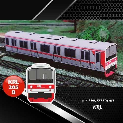 Jual Miniatur Kereta Api Indonesia Mainan Seri Kereta Rel Diesel KRD A ...