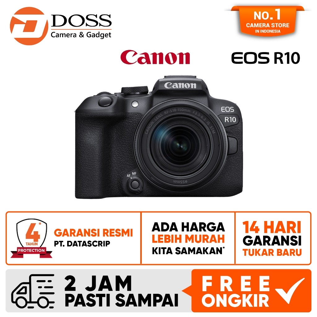 Jual Canon EOS R10 Mirrorless Camera with 18-150mm Lens / EOS R 10 ...