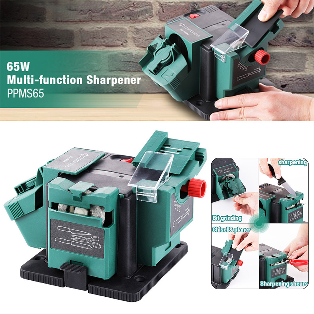 Jual 220-240V Multifunction Electric Knife Sharpener 96W Grinder ...