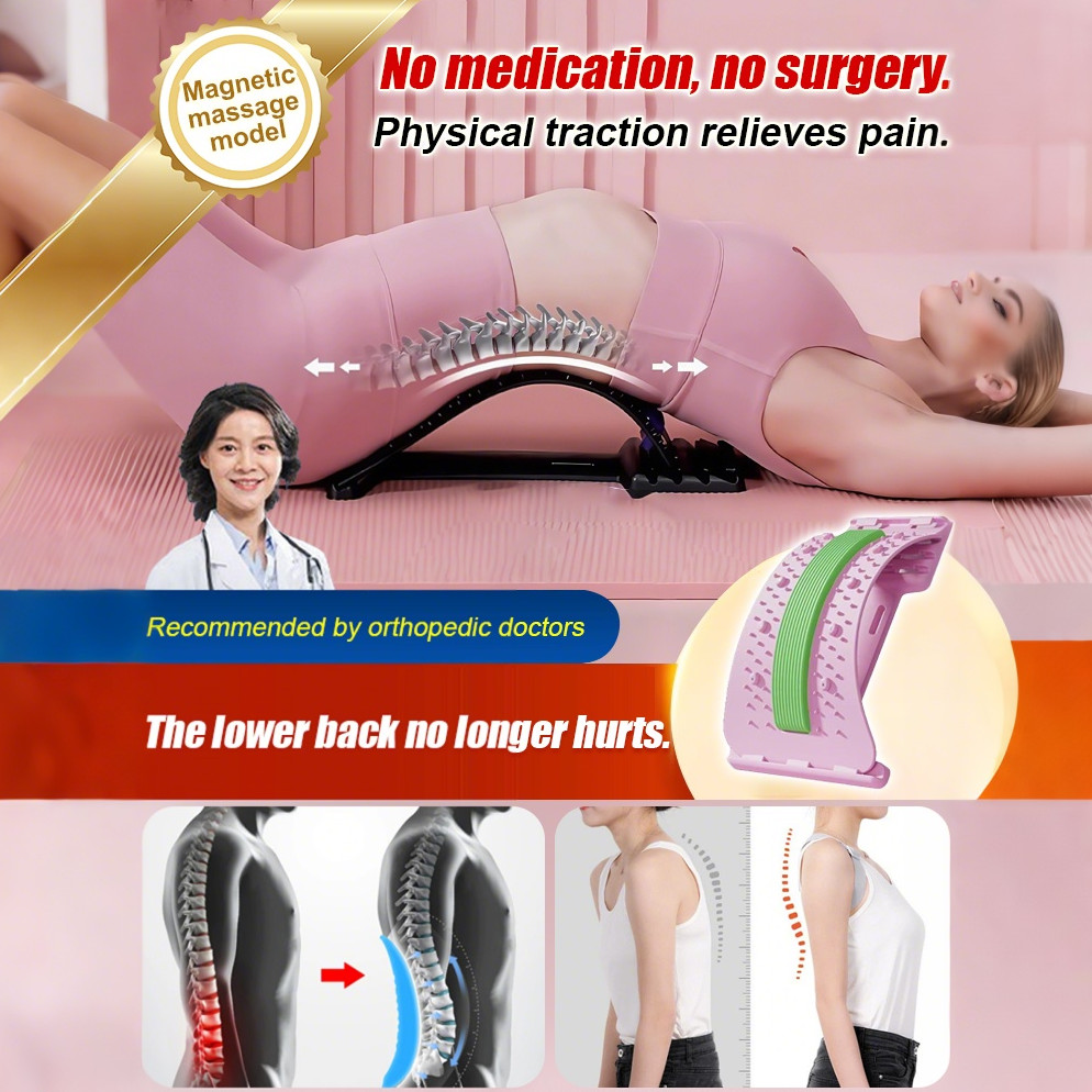 Jual Lumbar spine device stretcher cushion disc protrusion magnetic ...