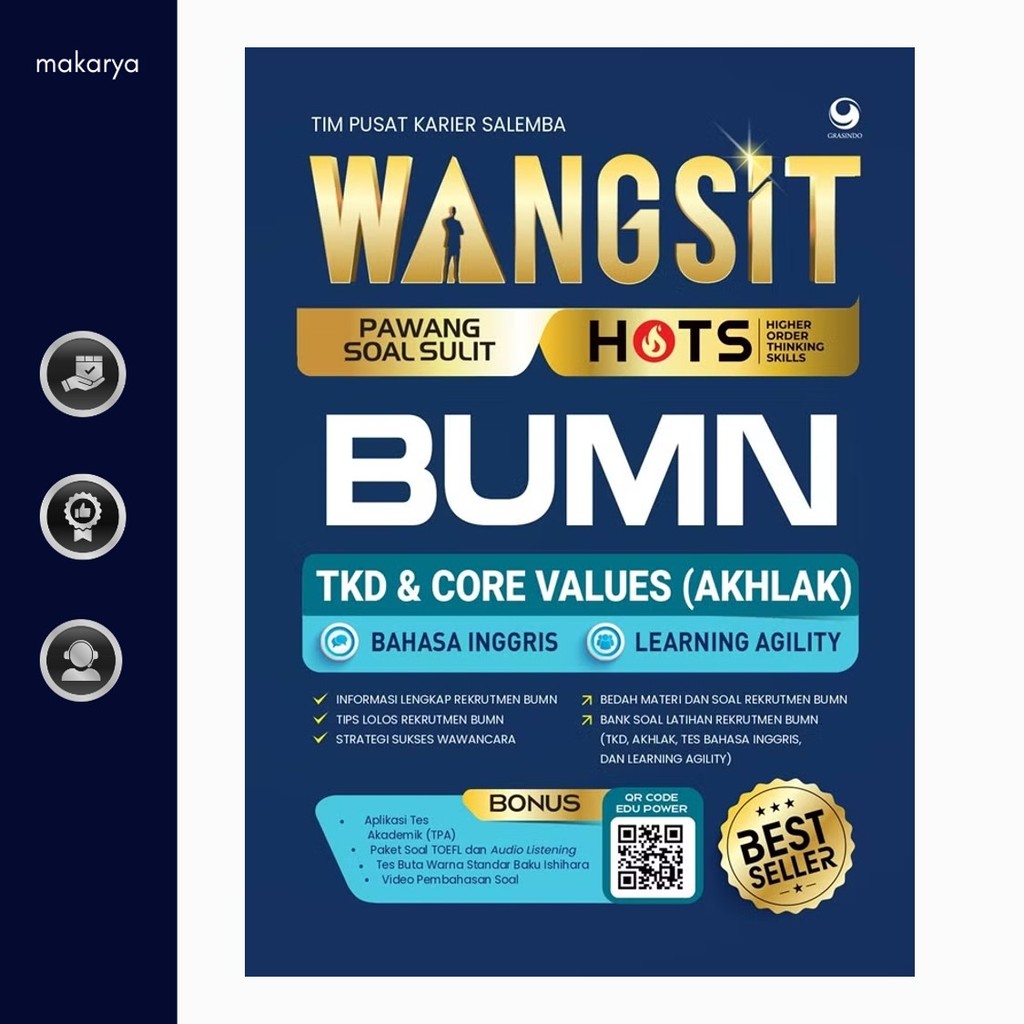 Jual WANGSIT (Pawang Soal Sulit) HOTS BUMN: TKD + Core Values (TIM ...
