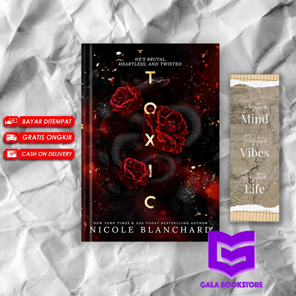 Jual Toxic A Dark Romance Nicole Blanchard (English) Shopee Indonesia