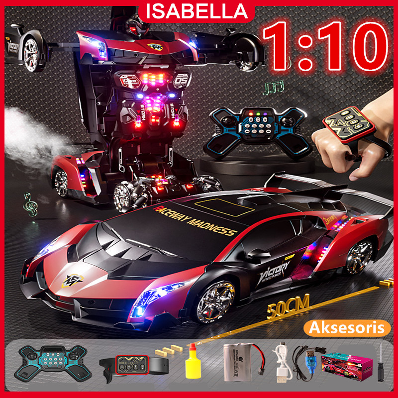 Jual ISABELLA Mainan Mobil Remote Control / RC Mobil Sport Car Robot ...