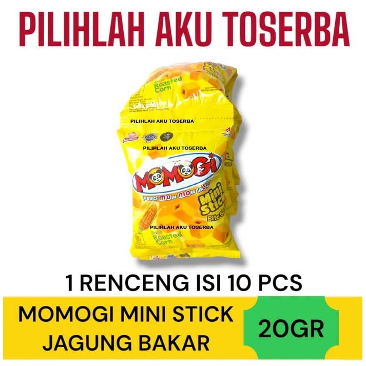 Jual Momogi MINI Stick Bite Size JAGUNG BAKAR 20 gram - ( HARGA 1 ...