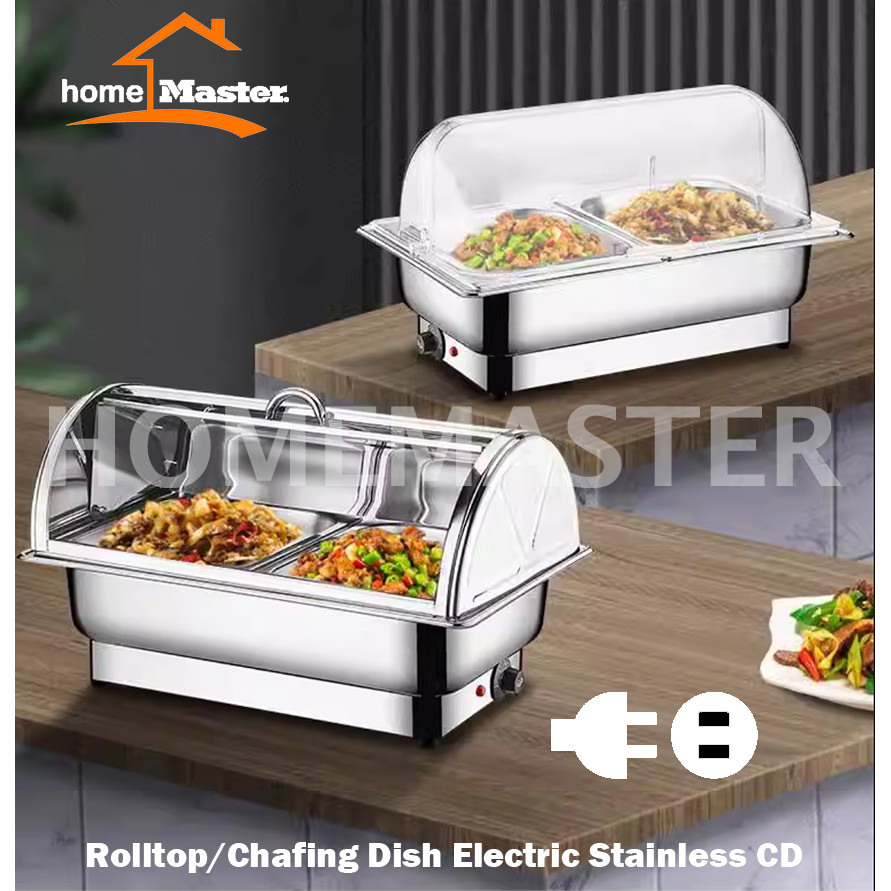 Jual HomeMaster Electric/Listrik Chafing Dish/Rolltop/Pemanas/Warmer ...
