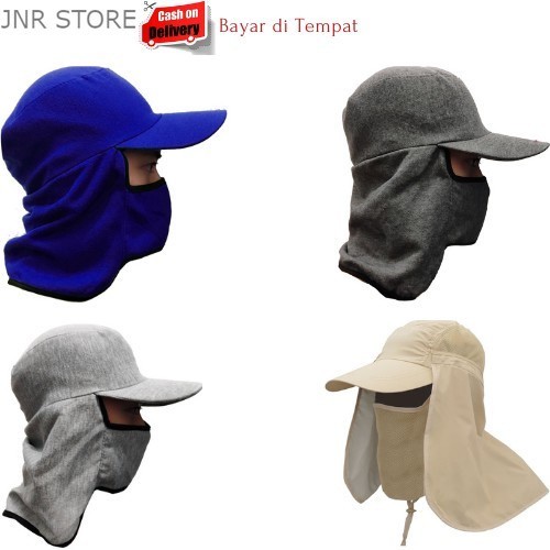 Jual PROMO Topi Jepang / Topi Masker Jepang / Topi mancing / Topi Kerja ...