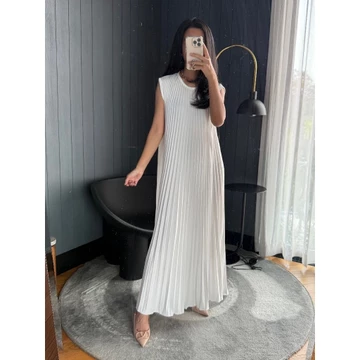 Dress Plisket Mayung Dress Plisket Maxi Dress Plisket Muslim P03