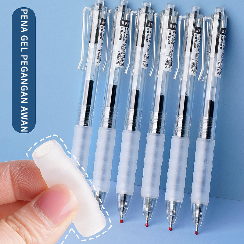 Jual Gel Pen / Pulpen Gel 0.35 mm Penulisan Halus Nyaman Digenggam
