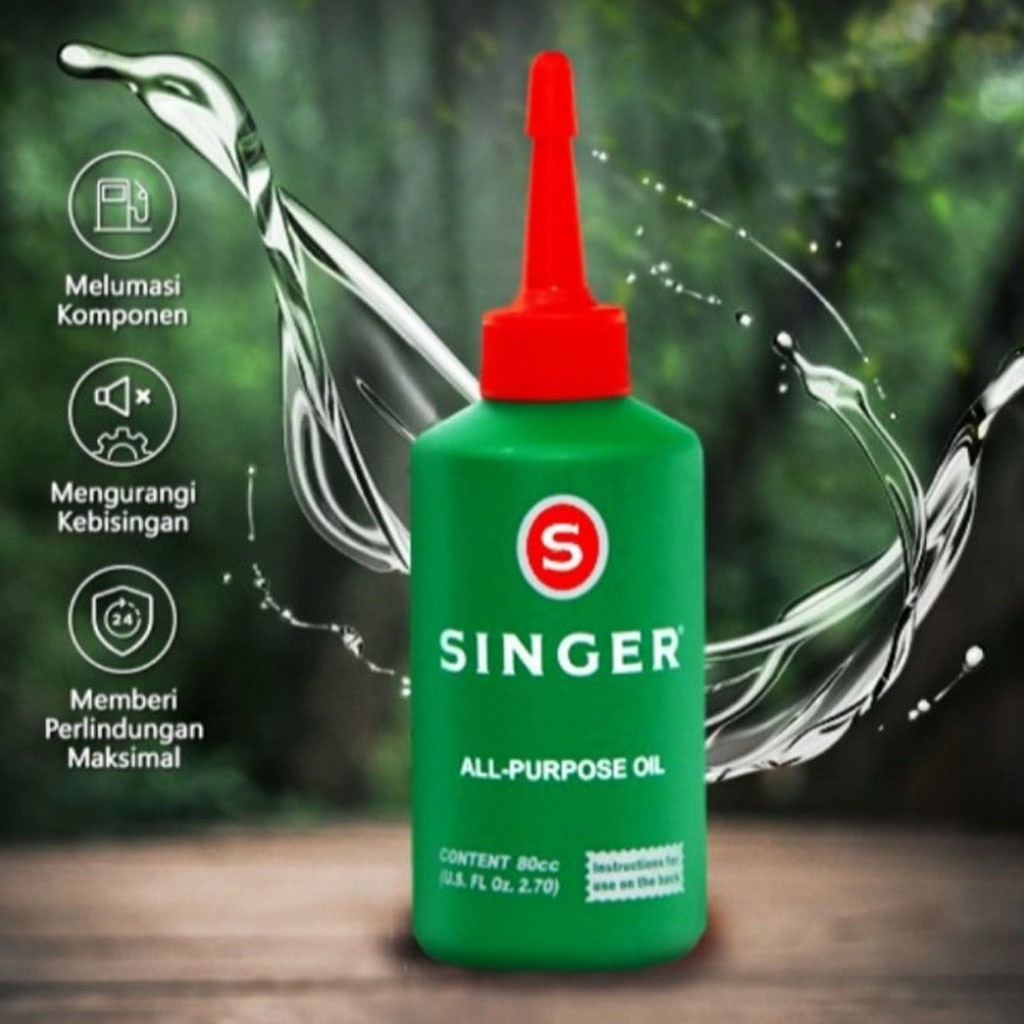 Jual SINGER CLIPPER OIL 80ML Minyak mesin alat cukur | Shopee Indonesia