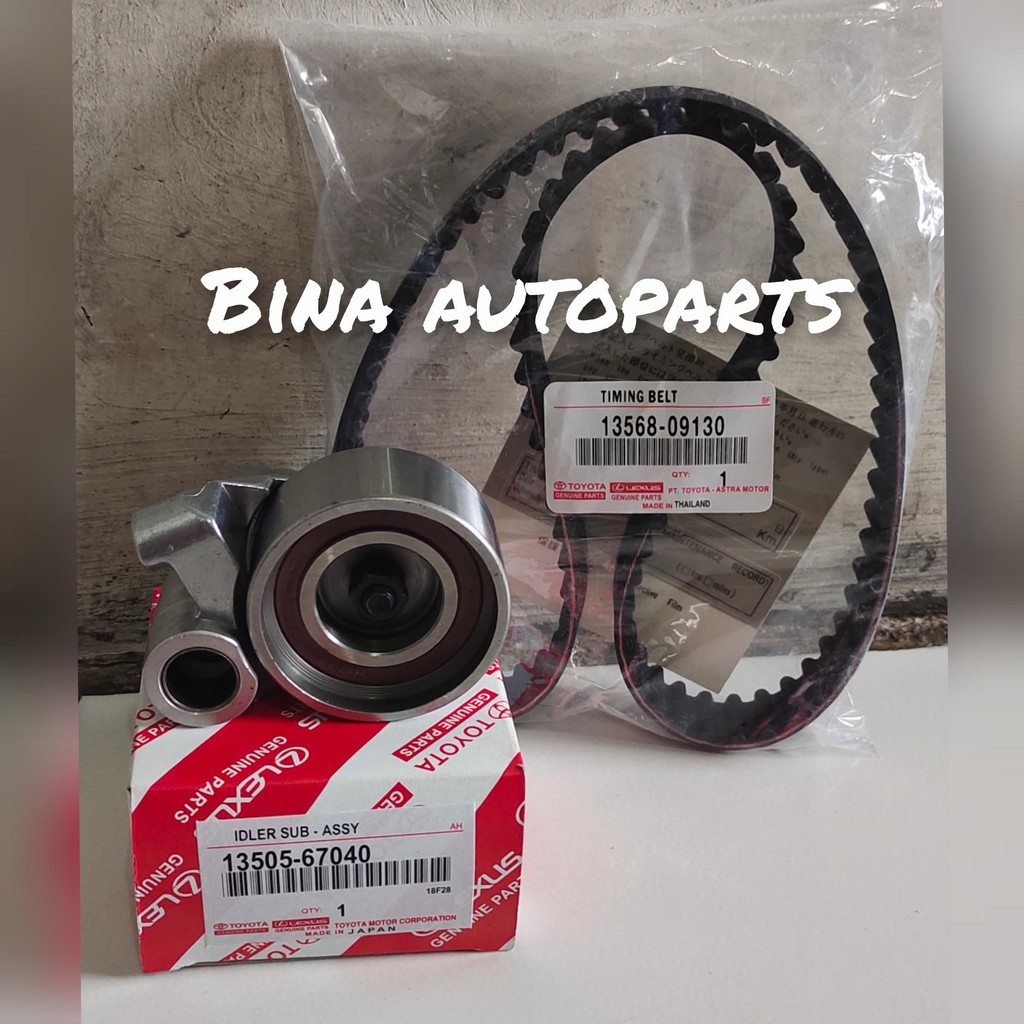 Jual Timing belt set Innova /Hilux/Fortuner/Hiace commuter diesel 1KD ...