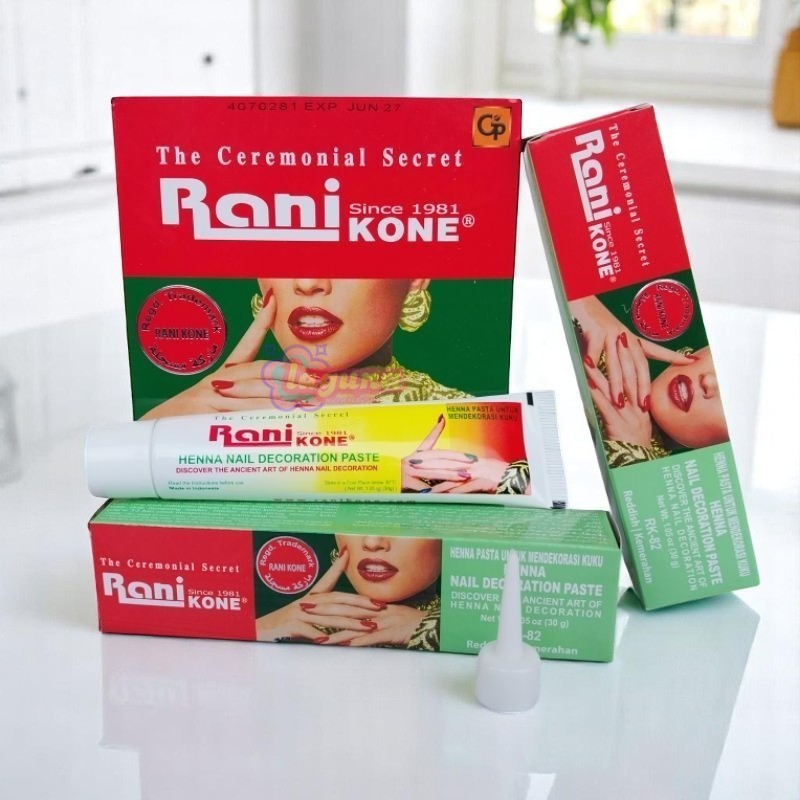 Jual (12 Pcs) Hena Rani Kone Rk-82 30gram | Shopee Indonesia