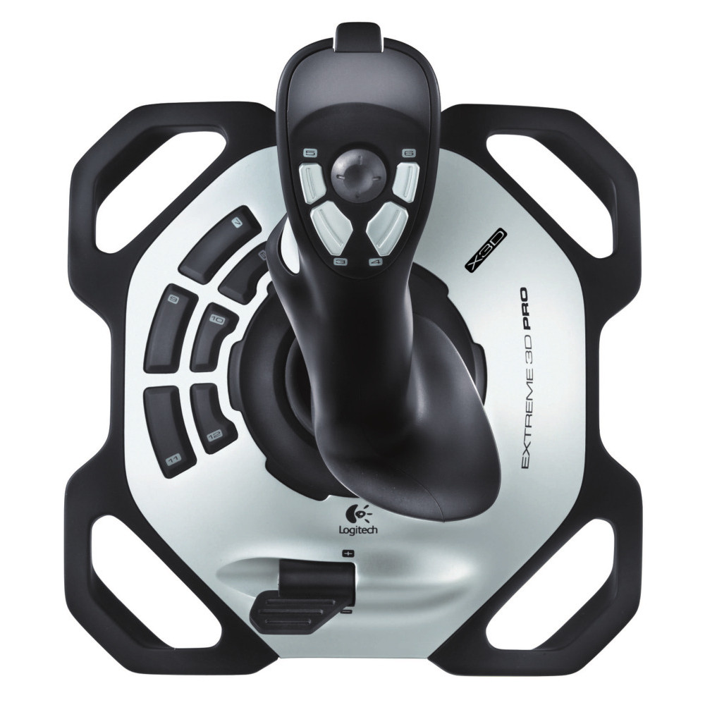 Jual Logitech Extreme 3D Pro Joystick Flight Simulator untuk PC ...