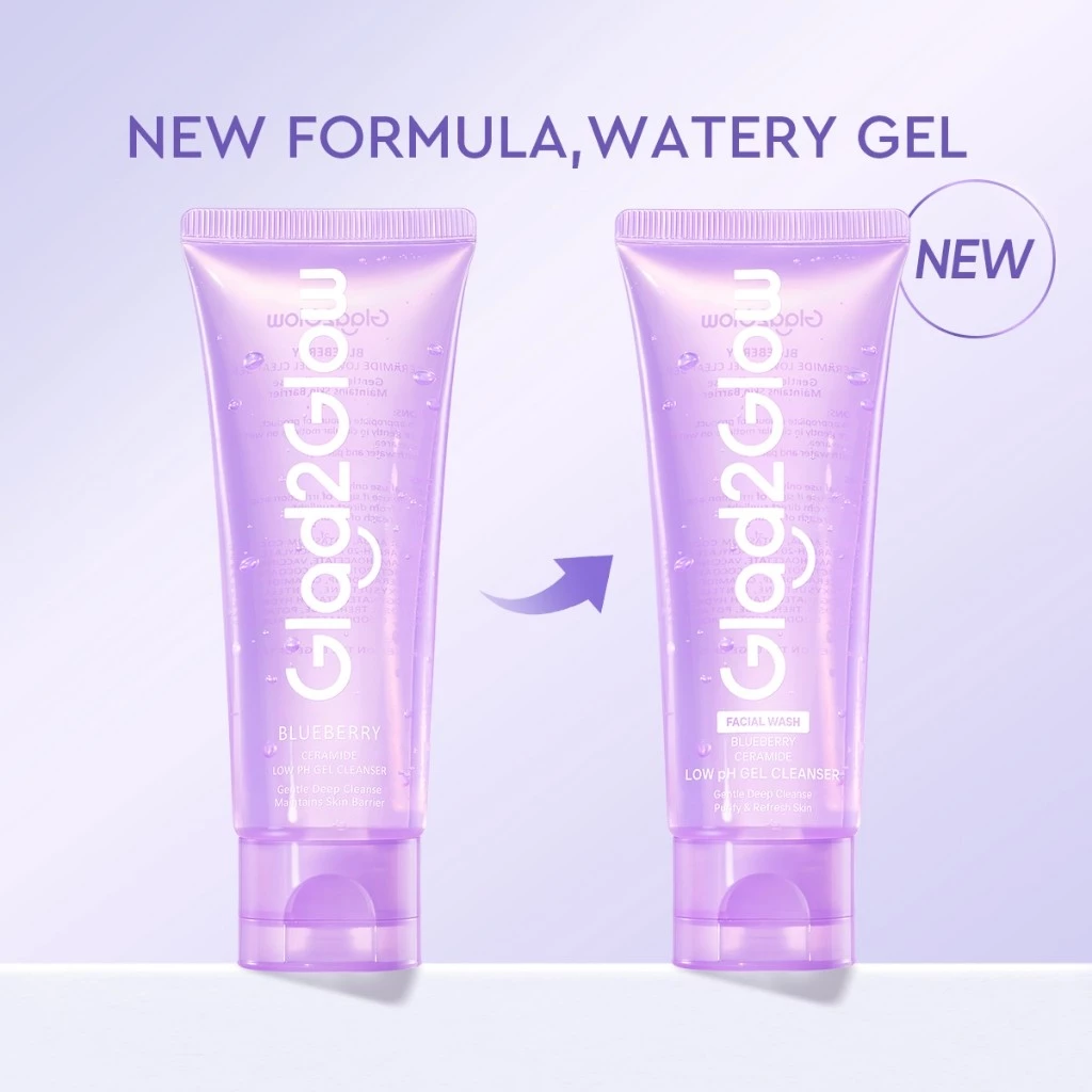 Glad2Glow Blueberry Ceramide Low pH Cleanser