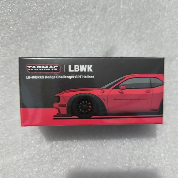 Jual DIECAST TARMAC WORKS LBWK LB-WORKS DODGE CHALLENGER SRT HELLCAT ...