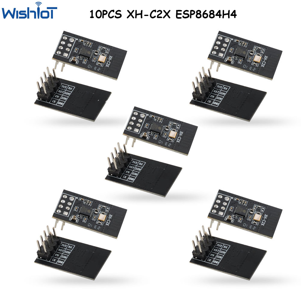 Jual 10PCS XH-C2X ESP8684H4 WiFi Blue-tooth Module 32-bit RISC-V Single ...