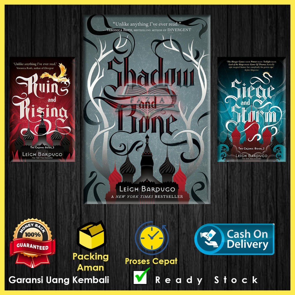 Jual Shadow and Bone | Siege and Storm | Ruin and Rising by Leigh ...