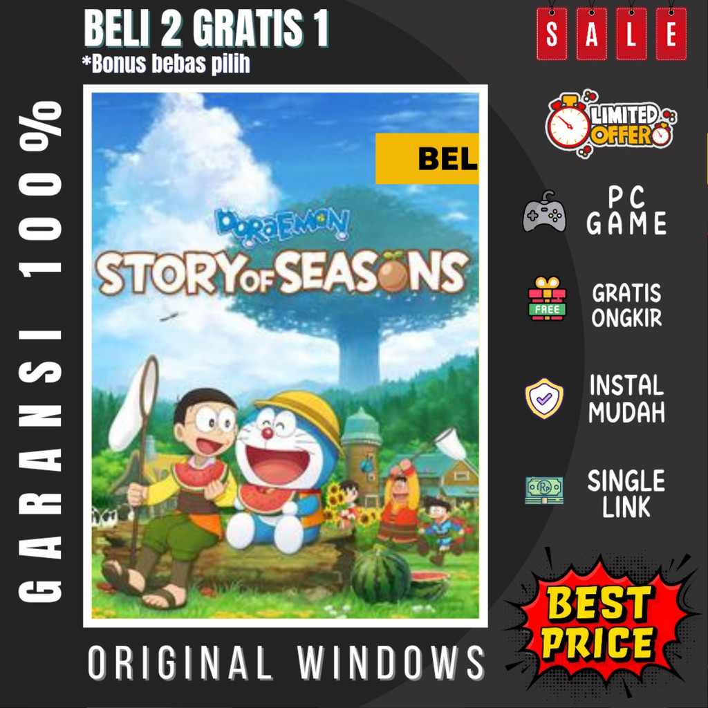 Jual DORAEMON STORY OF SEASONS - GAME PC - GAME LAPTOP - PC GAMES ...