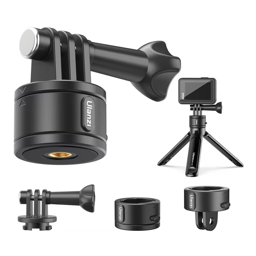 Jual Ulanzi Quick Release Magnetic Mount Base GoPro and 1/4'' Tripod ...