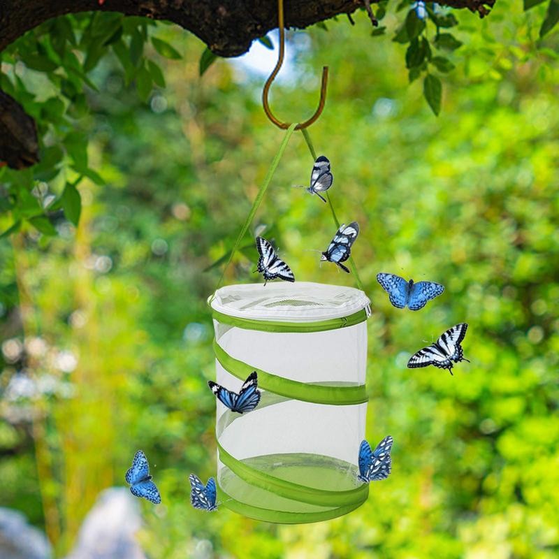 Butterfly Habitat Catcher Net - And Cage | 6.3" X 7.9" Tall Clear