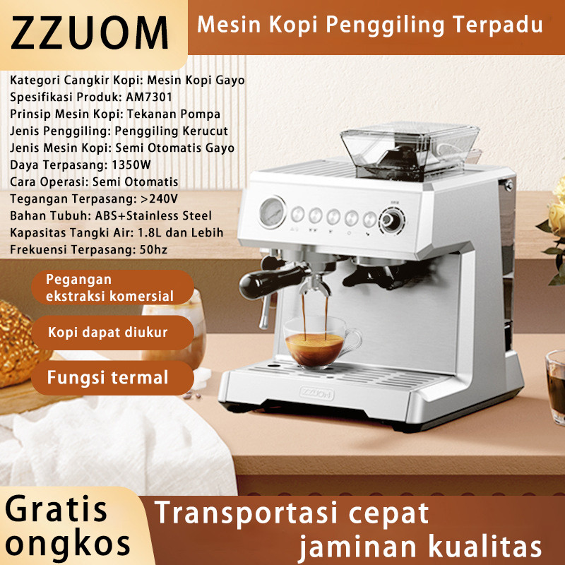 Jual Mesin kopi espresso kecil untuk rumah tangga mesin penggiling