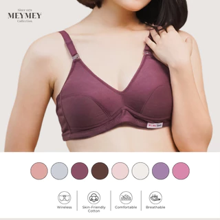 Mey Mey Bra Sport Pakaian Dalam Wanita Remaja Dewasa Tanpa Busa Kawat