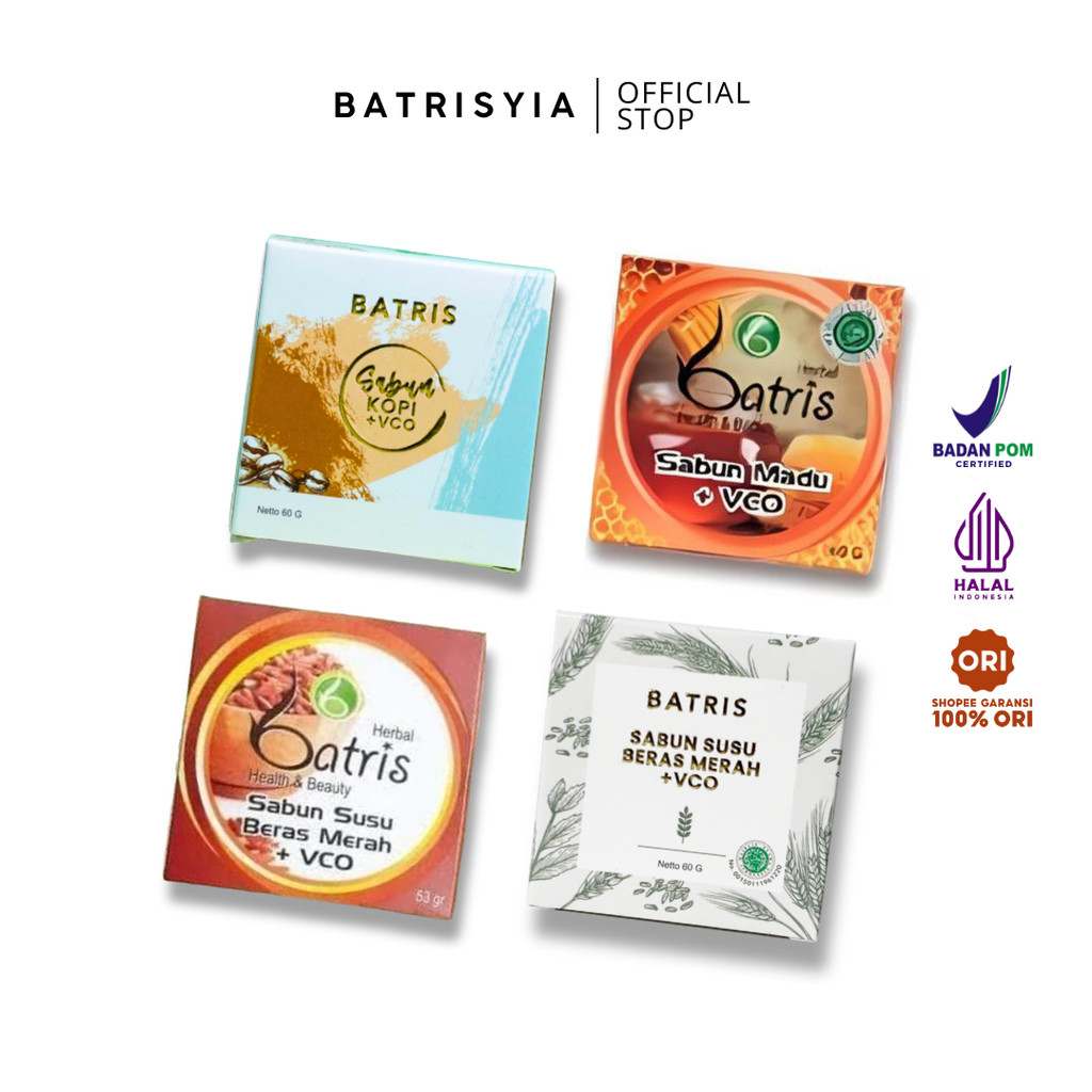Jual BATRISYIA Sabun VCO All Varian | Shopee Indonesia