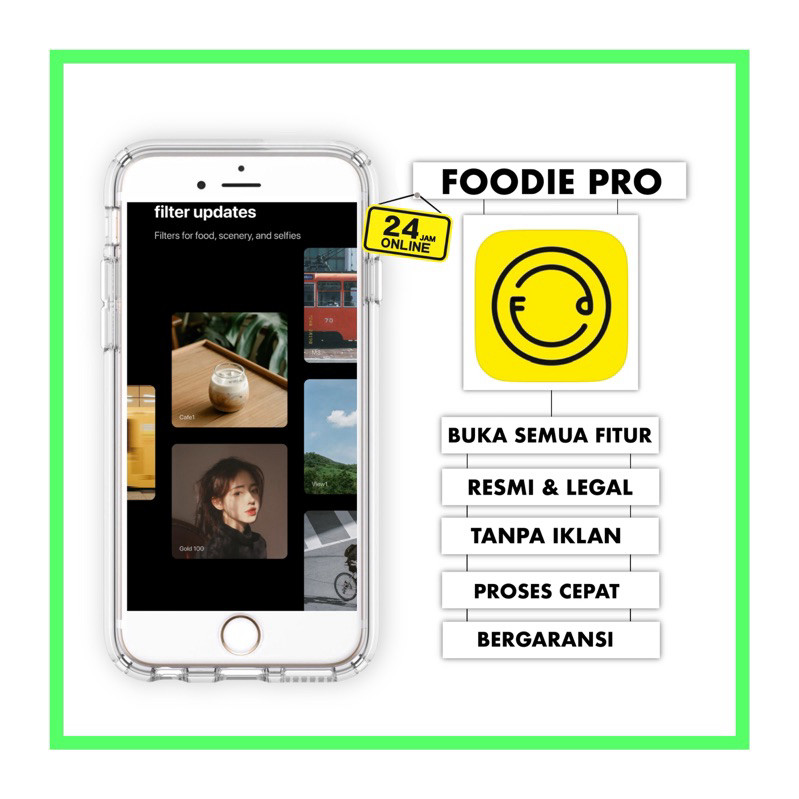 Jual [ CUSTOMER TINGGAL LOGIN ] APLIKASI FOODIE PRO ASLI APPSTORE ...