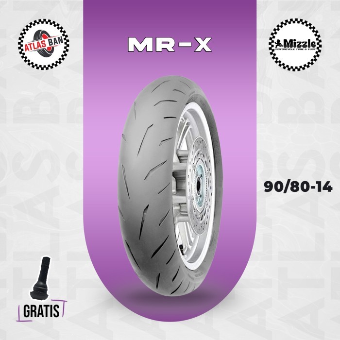 Jual Ban Racing Tubles Soft Compound Motor Matic MIZZLE MR-X 90/80 Ring ...