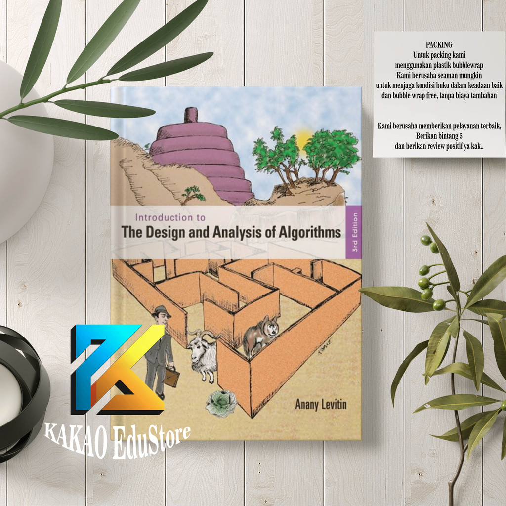 Jual Introduction to the design and analysis of algorithms, 3rd Edition ...