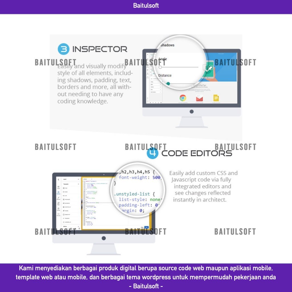 Jual SOURCE CODE APLIKASI WEB ARCHITECT - HTML AND SITE BUILDER D210 ...