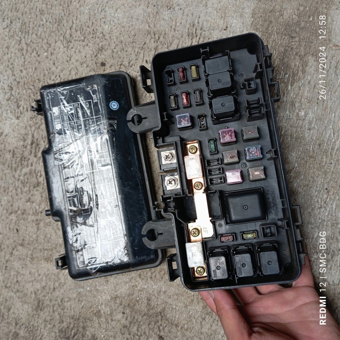 Jual Fuse box sikring+relay mesin Honda Odyssey RA6 / Accord S86 F23 3. ...