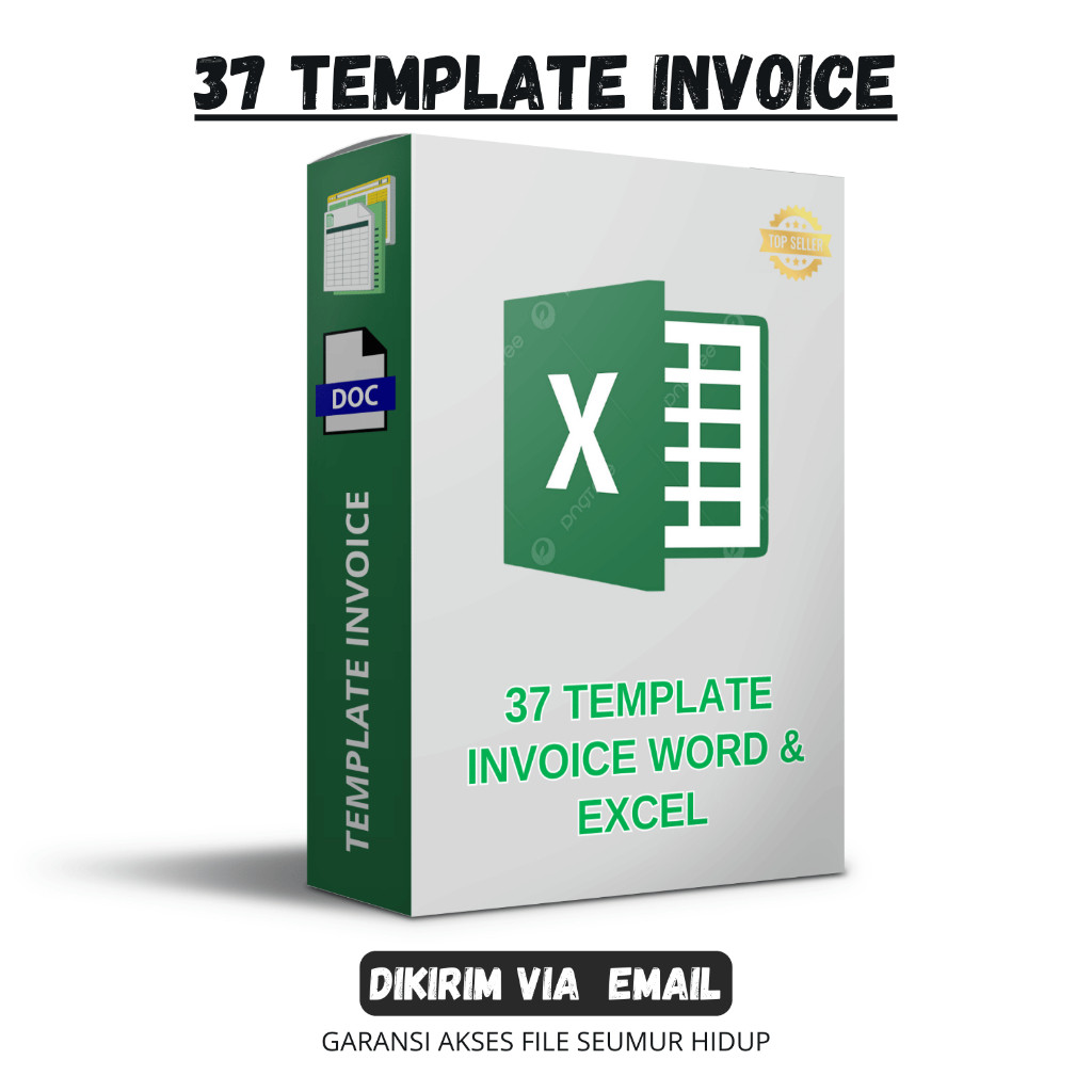 Jual (3) 37 Template Invoice word & excell random | Shopee Indonesia
