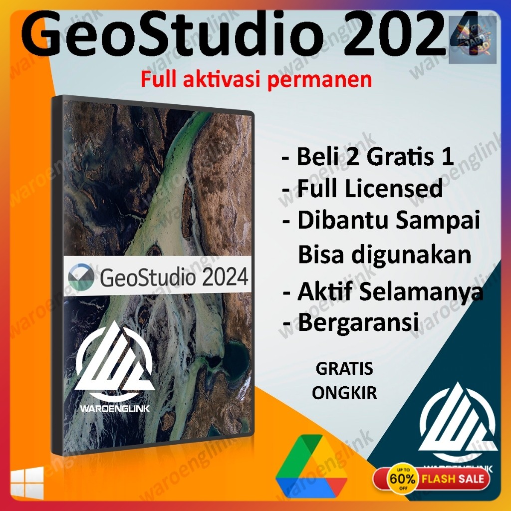 Jual GEOSLOPE GeoStudio 2024 Full Version INCLUDE VERSI TERBARU ...