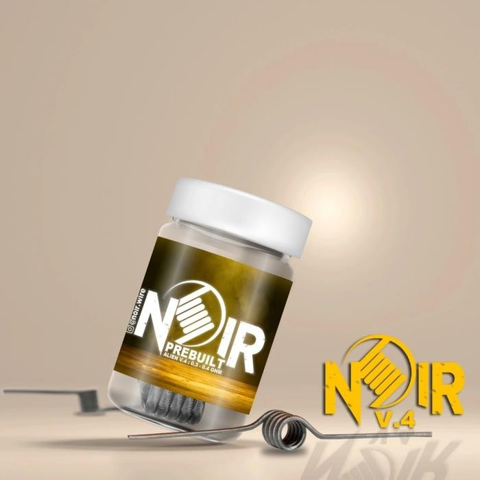 Jual Noir Prebuilt Alien V.4 Coil | Shopee Indonesia