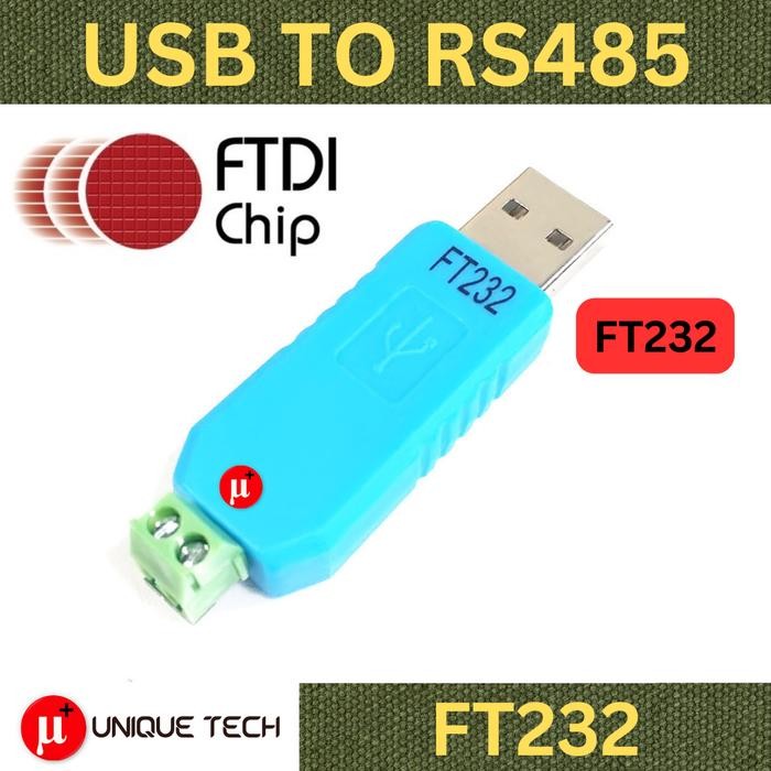 Convertitore CH340 USB To RS485 - Adattatore Seriale Per PC, Linux, XP, Vista, 7
